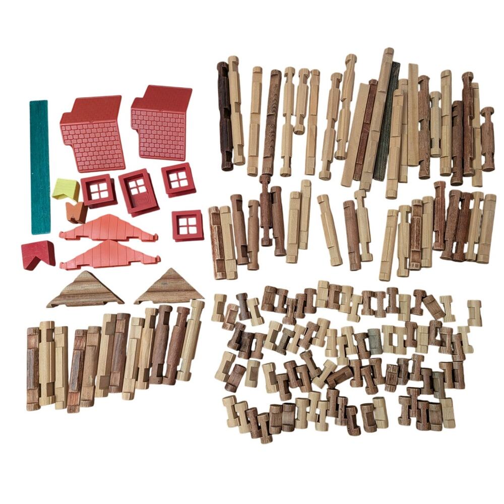 Vtg Lincoln Logs